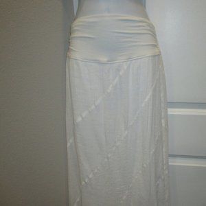 NEW DIRECTIONS WHITE MIDI SKIRT